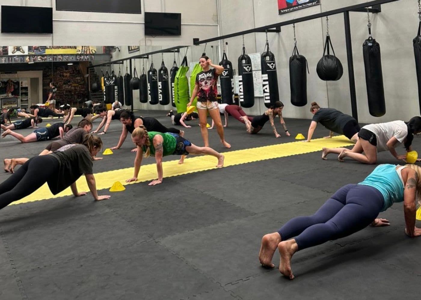 Muay Thai for women only at Cool Heart Muay Thai
